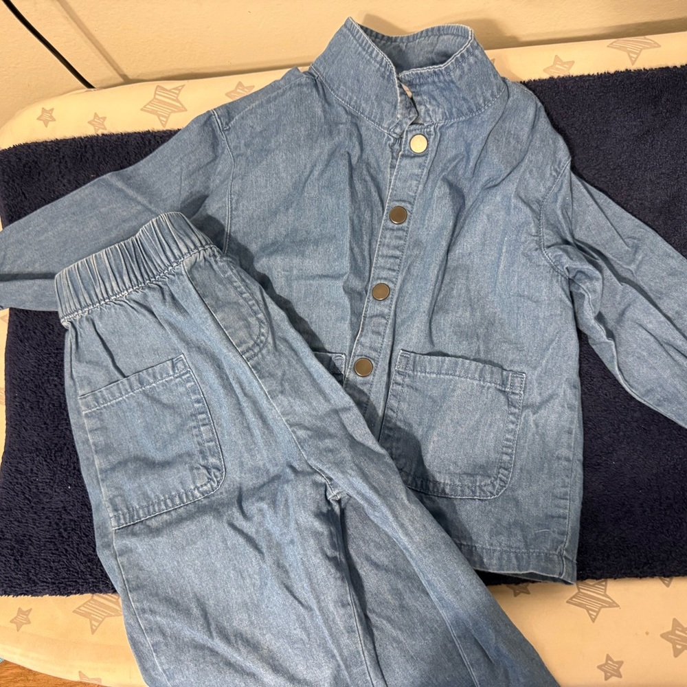Blue Denim Set 18M